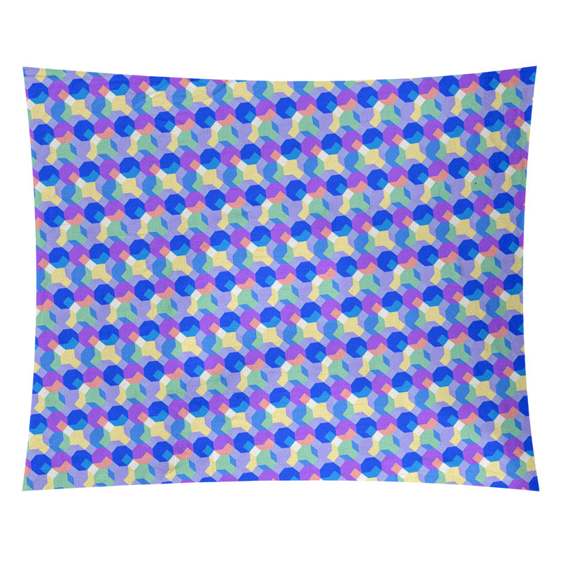 Tapisseries octogones par katelyn elizabeth Kitterman, H 27,5 po x l 37,5 po, Intérieur