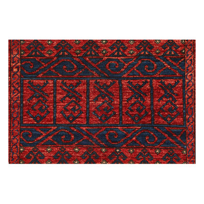 Turkemen Hand Woven Wool Area Rug