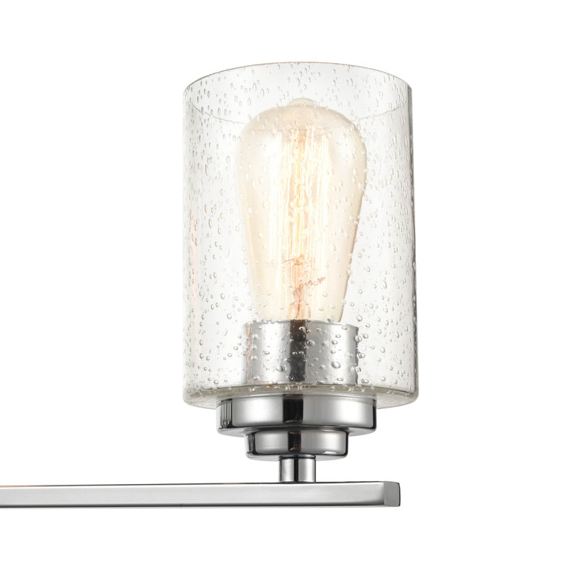 Éclairage pour meuble-lavabo 4 lumières Crandall, Chrome