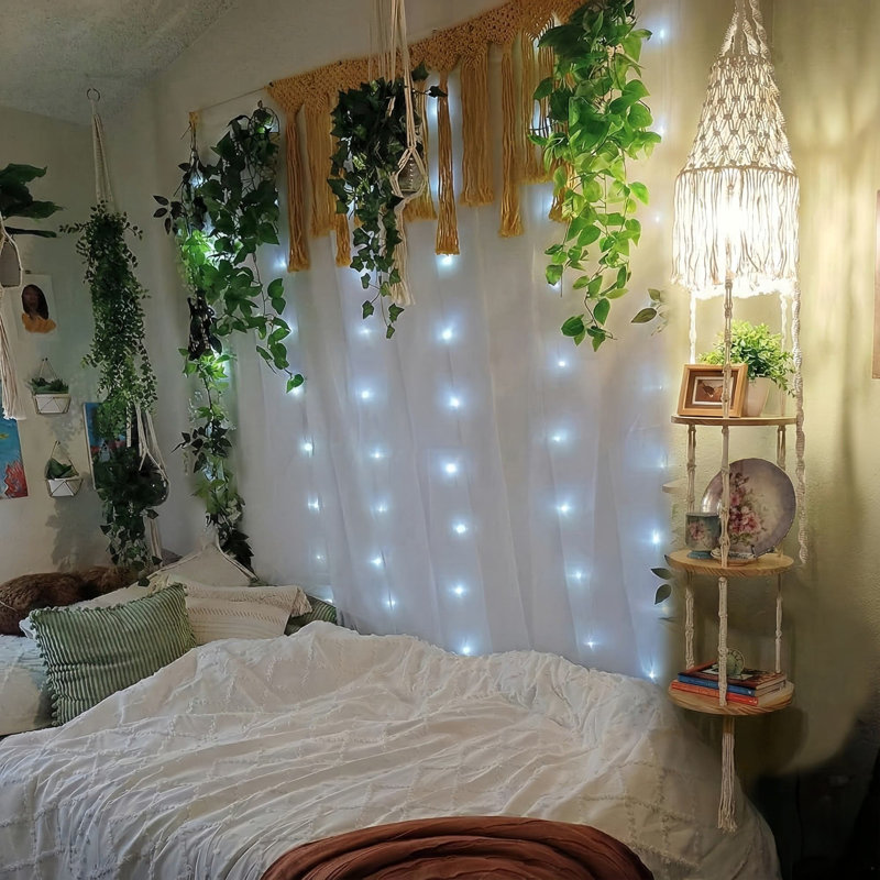 Luminaire suspendu à 3 niveaux Boho