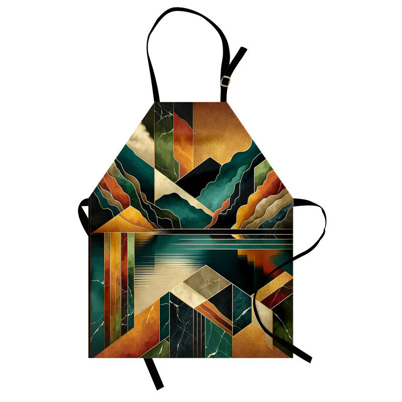 No Pattern Bib Apron