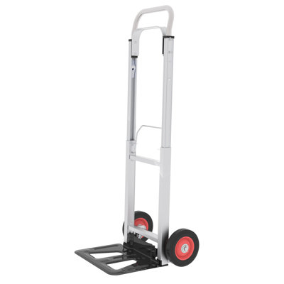 Aluminum Folding Hand Truck - Heavy Duty Collapsible Dolly Cart