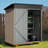 4.5 ft. W x 2.5 ft. D Metal Lean-To Storage Shed