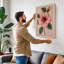Hibiscus in Bloom Botanical - Wrapped Canvas-698512405-698512619