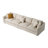 Upholstered 140'' Sofa-1106713362