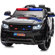 Electric Police Car for Kids, 24V Kids Ride on Toys w/ 400W Motors, Megaphone, Remote, Bluetooth