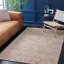 Tapis brun fait à la main Elle-1803759191