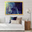 Abstrait, art mural sur toile, impression à l'encre liquide bleue-67391293-67391300-119819296