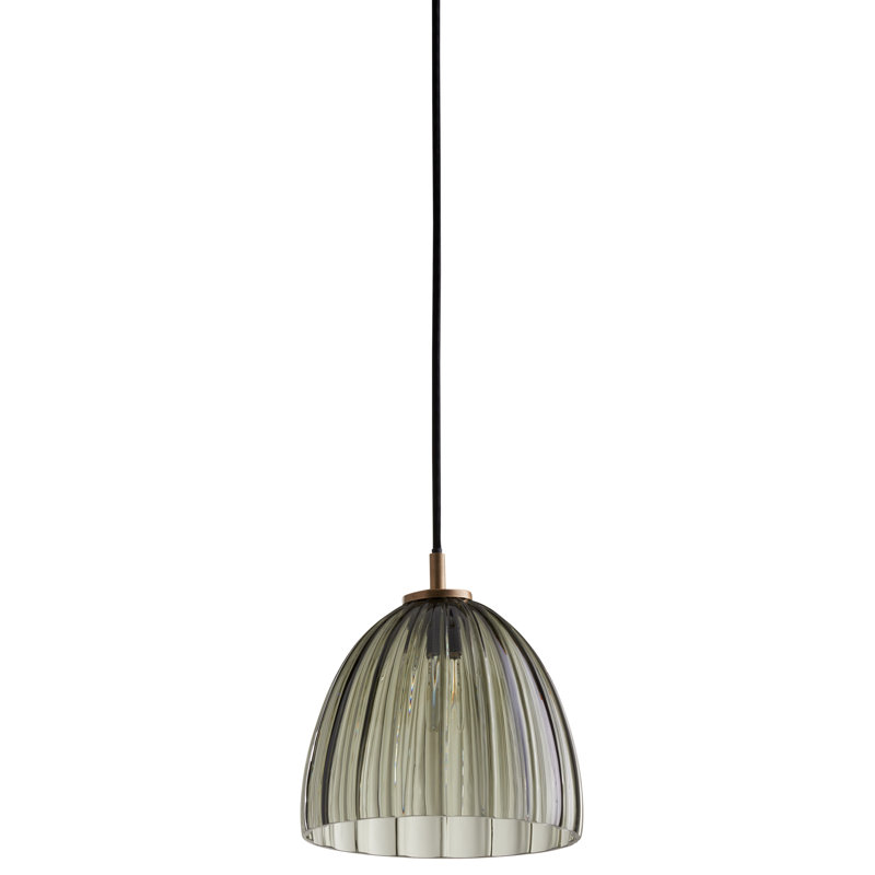 Caterina Triple Pendant - Blue Avio, Smoke