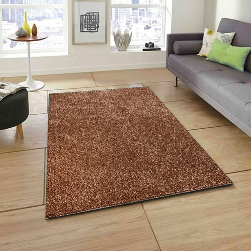 Solid Colour Area Rug, Rectangle 50 x 80 cm