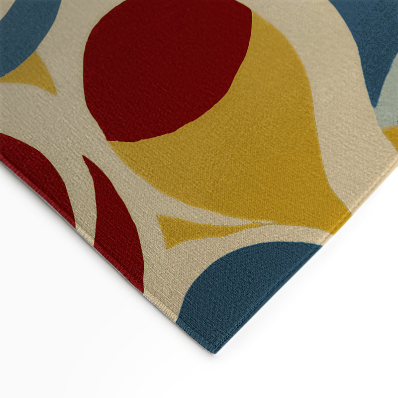 Tapis intérieur et extérieur Funky Pulse, Rectangulaire 8 pi x 10 pi