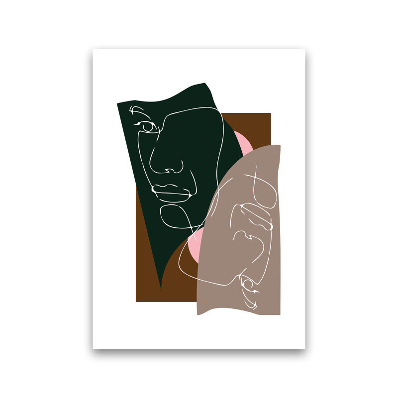 Modern Art III - Print, No Framed, 59.4cm H x 42cm W x 1cm D