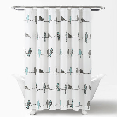 Recio Polyester Shower Curtain