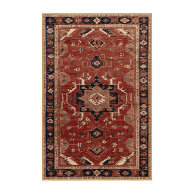 Machine Washable Turkish Brown Area Rug