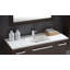 Meuble-lavabo brun riche l 48 po x H 20 po Conques-25682171