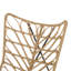 2 chaises - brun pour les chaises d'extérieur 2 décor