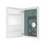 Armoire à pharmacie 24 po x l 36 po à surface sans miroir, avec bords biseautés et porte à ouverture droite-1781761339