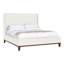Michael Weiss Solid Wood Wingback Bed-767421982-767422010