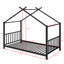 Lit plateforme simple - conception de maison en métal-1470378416