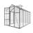 6X10 FT Polycarbonate Walk-In Greenhouse, Raised Base-128769452
