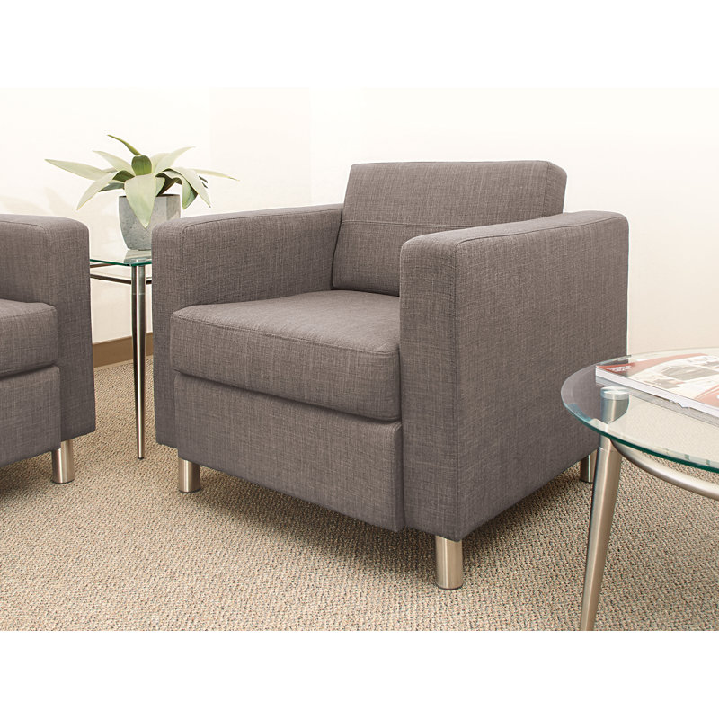 Desantiago Upholstered Armchair, Cement Fabric