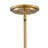 Clendon 1-Light Dimmable Metal Dome Pendant-38031696-74008649-74008652