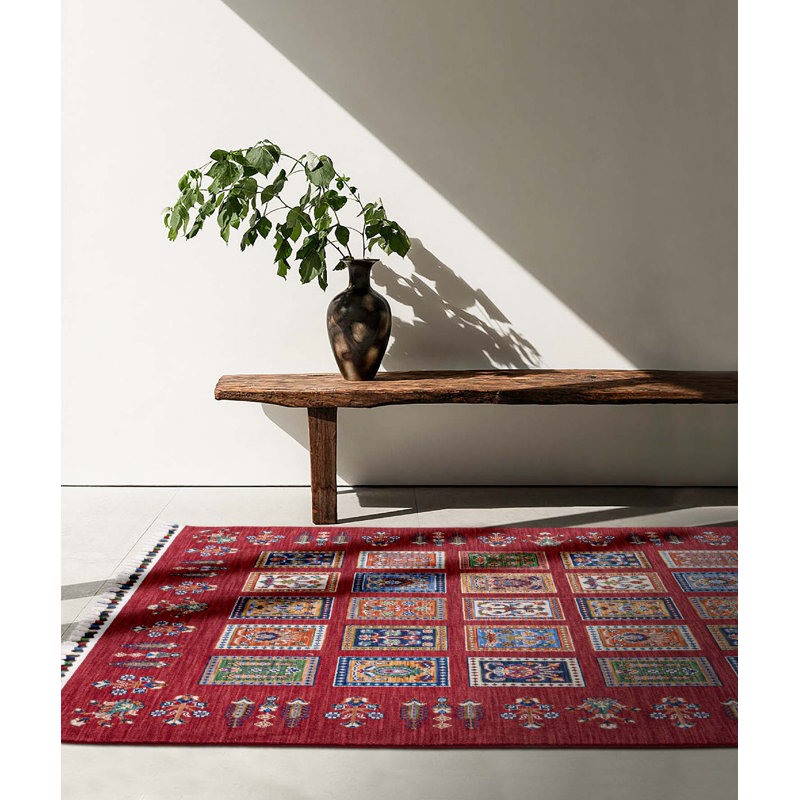 Tapis Leila Gordes, Rectangle 5 pi 5 po x 8 pi 1 po
