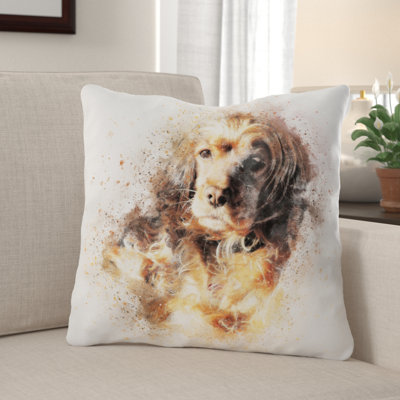 Mckeehan Square Pillow Cover & Insert