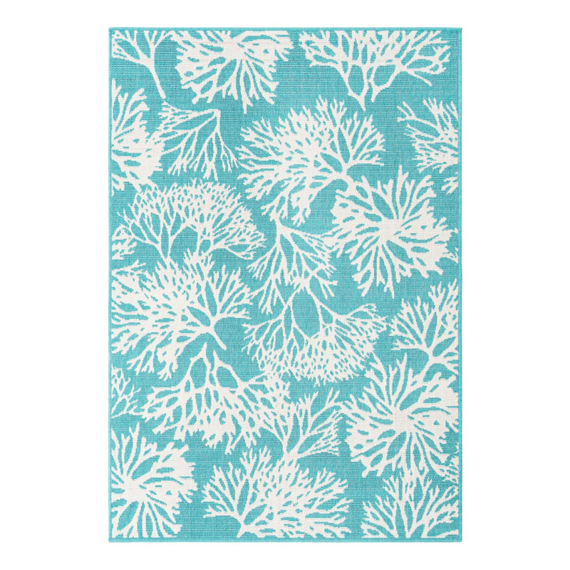 Tapis d'extérieur intérieur / extérieur Coastal, Rectangle 4 pi 1 po x 6 pi 1 po