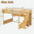 Wooden Loft Bed With Wardrobe, Overhead Shelves And Storage Shelves-818470286