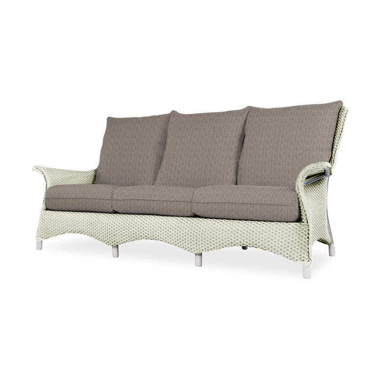 Mandalay Outdoor 3 - Seat, Ivory, Rumba Straw