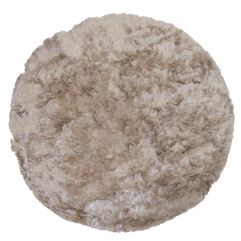 Marina Hand Woven Shaggy Area Rug, Round 200cm