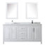 Ensemble de meuble-lavabo double 72 "avec miroir Daria-40066247-118618569-70404269