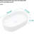 Modern Ceramic Bathroom Vessel Sink - 19.82X12.11 Inch, White, Stain Equipment Inch White Oval, Modern, Magnificent Look