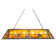 Rustic Lodge 9 - Light Antique Copper Pool Table Lights Pendant