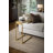 Petrtified Wood C-Shaped Side Table