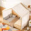 Lit sur pied avec auvent, base de lit simple-1908607265-1908607278