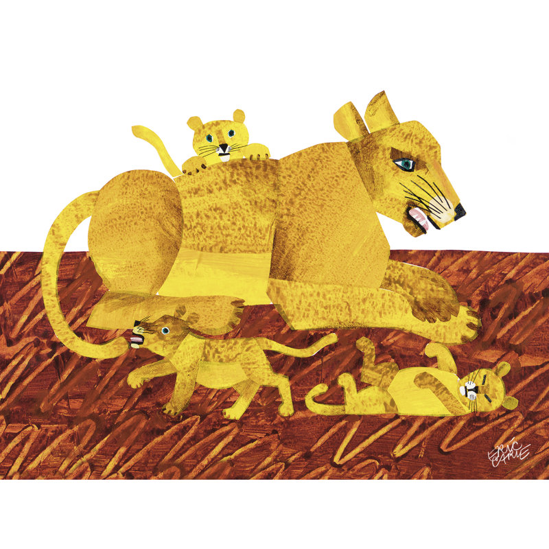 Art sur toile pour père lion Mcintosh