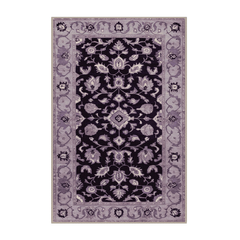 Tapis beige surteint lavable à la machine, Tapis de couloir 2 pi x 4 pi