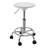 Cowgill Adjustable Height Industrial Stool with Footring Wheels-9705149