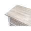 Ahrianna - Table de chevet 1 tiroir/2 portes avec prises électriques et USB - Gris chiné