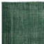 Tapis turc contemporain fait à la main 7,6 x 11,5 pi de couleur vert foncé uni