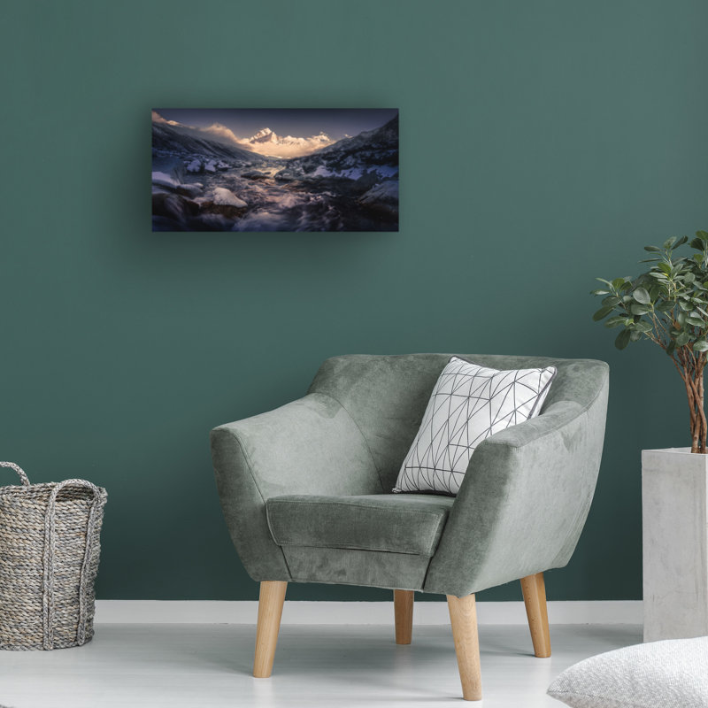 Art sur toile «bol Qiye Ama Dablam», H 10 po x l 19 po