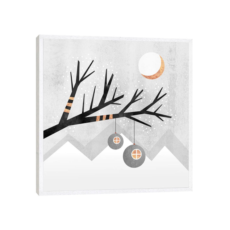 Elisabeth Fredriksson - Print on Canvas, 93.98 cm H x 93.98 cm W, White Framed