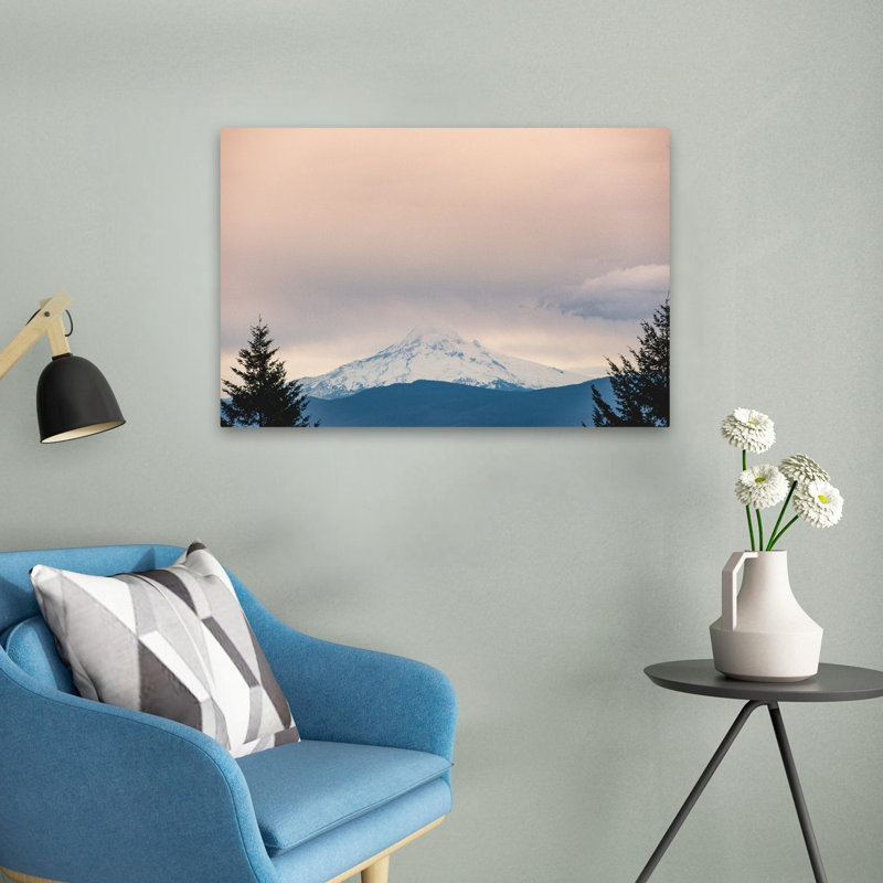 Arbre, montagne, paysage, montagne, paysage, montagne, H 24 po x l 16 po