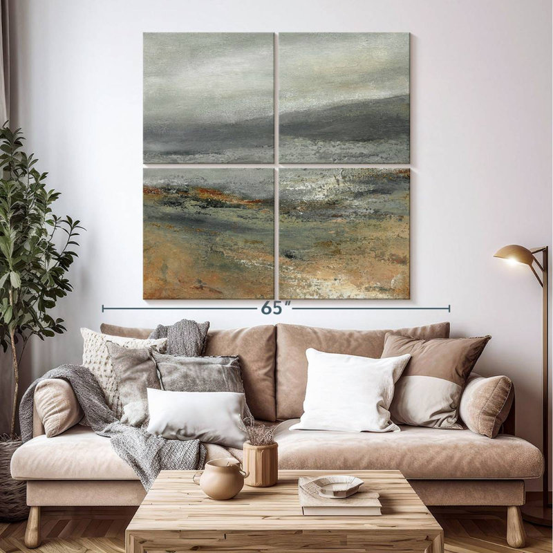 Copper Mountain, 50" H x 50" W