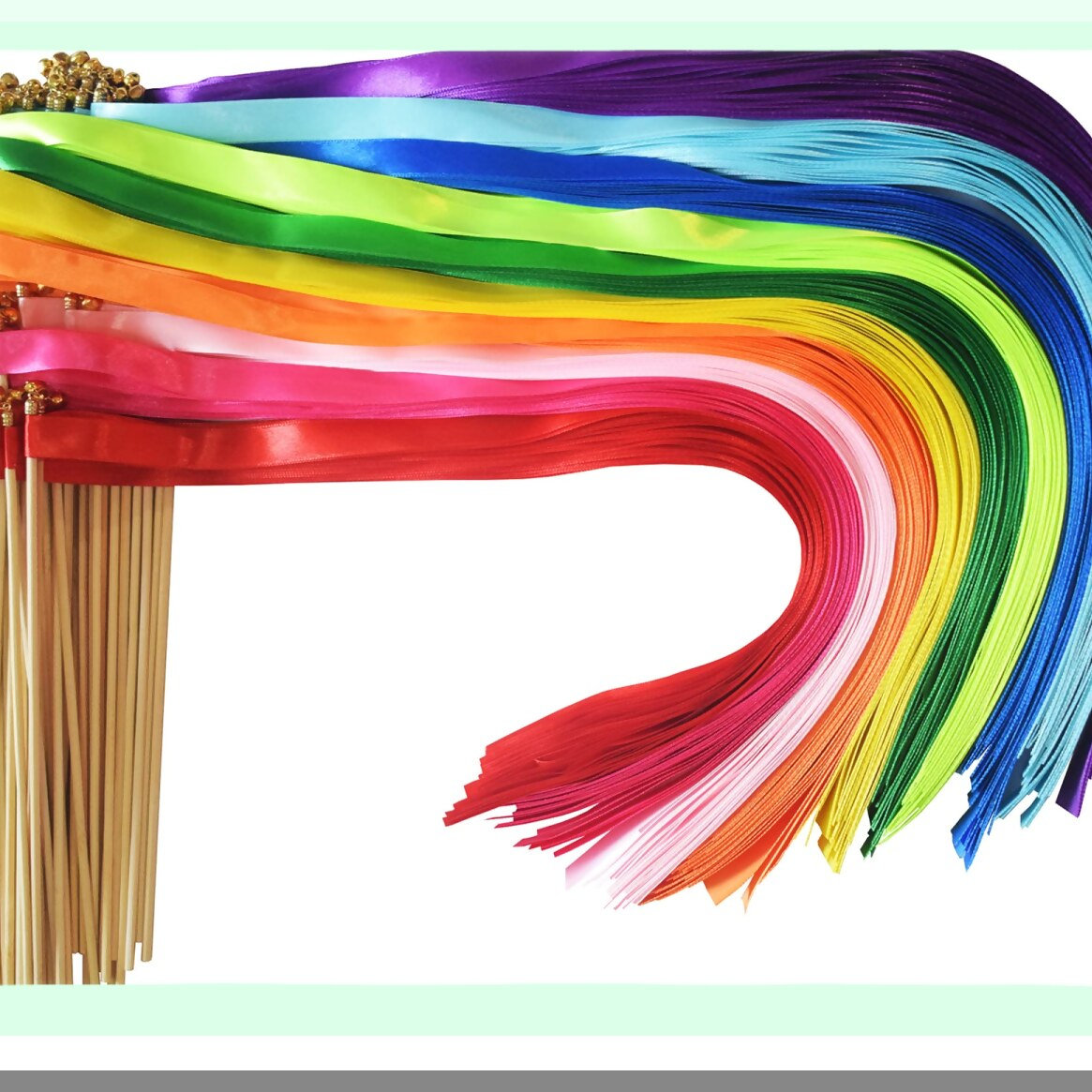 MODAIO Colorful Ribbon Wands for Weddings and Parties | Wayfair