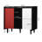 Modern Coffee Bar Cabinet Accent Cabinet For Kitchen, Dining Room-1064334064