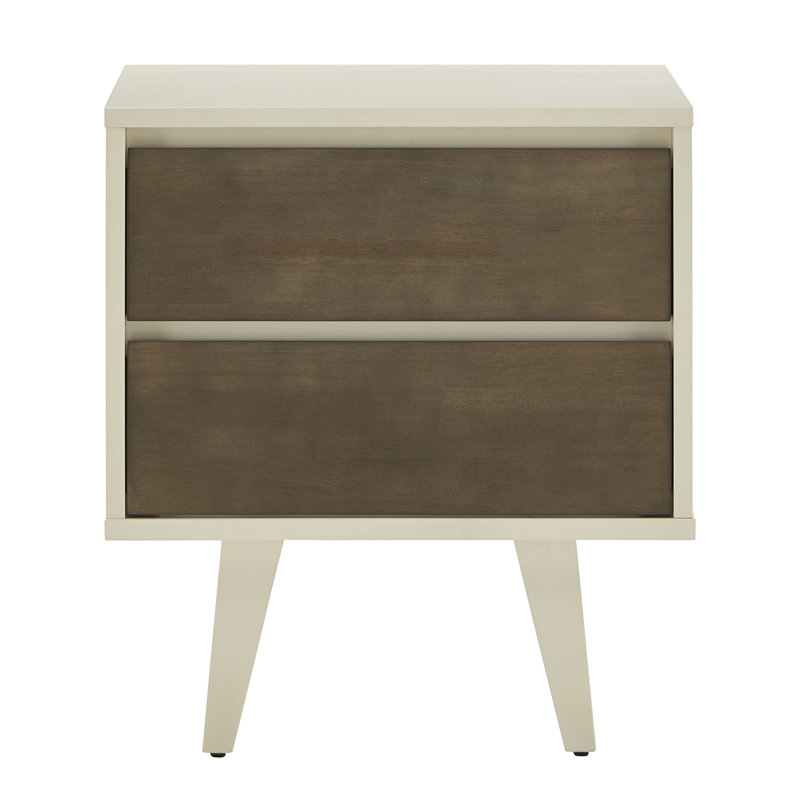 Aschraf 21.6'' W Solid Wood Nightstand
