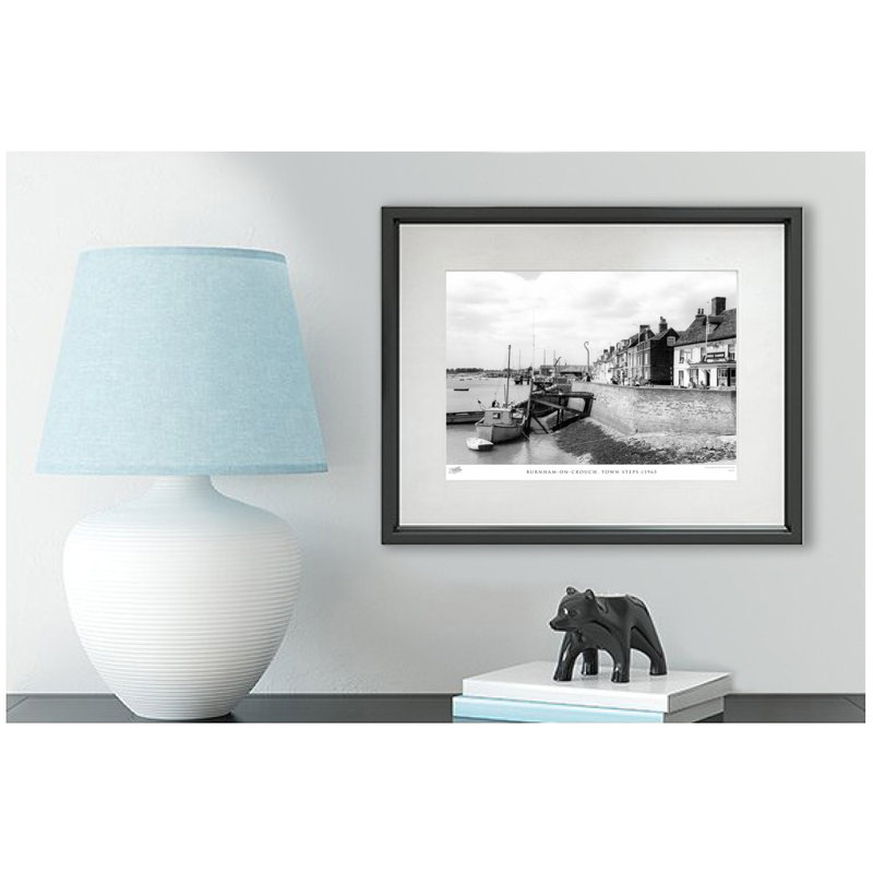 Burnham On Crouch, Town Steps C1965 by Francis Frith - Single Picture Frame Print, 28cm H x 36cm W x 2.3cm D